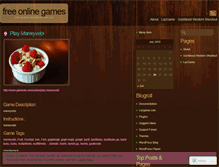 Tablet Screenshot of lazgame.wordpress.com