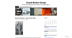 Desktop Screenshot of charakmoderndesign.wordpress.com