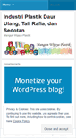 Mobile Screenshot of mwplastik.wordpress.com