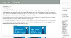 Desktop Screenshot of macosvalodas.wordpress.com