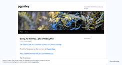 Desktop Screenshot of pgpulley.wordpress.com