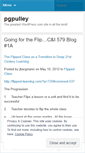 Mobile Screenshot of pgpulley.wordpress.com