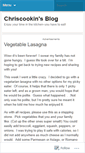 Mobile Screenshot of chriscookin.wordpress.com