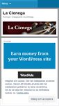 Mobile Screenshot of lacienega.wordpress.com
