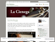 Tablet Screenshot of lacienega.wordpress.com