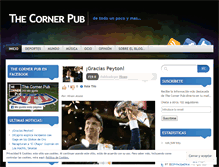 Tablet Screenshot of hiramscornerpub.wordpress.com