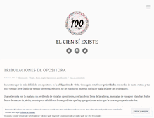 Tablet Screenshot of elciensiexiste.wordpress.com