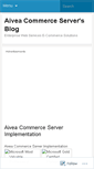Mobile Screenshot of aiveacommerceserver.wordpress.com