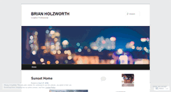 Desktop Screenshot of brianholzworth.wordpress.com