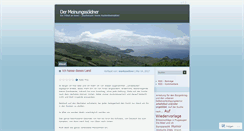 Desktop Screenshot of hurenkind.wordpress.com