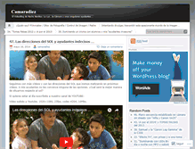 Tablet Screenshot of camaradiez.wordpress.com