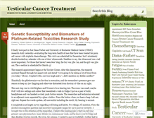 Tablet Screenshot of mytesticularcancer.wordpress.com