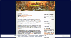 Desktop Screenshot of magicthegatheringblog.wordpress.com