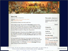 Tablet Screenshot of magicthegatheringblog.wordpress.com