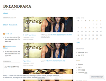 Tablet Screenshot of dreamdrama14.wordpress.com