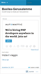Mobile Screenshot of basileagerusalemme.wordpress.com