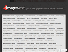 Tablet Screenshot of designwestmayo.wordpress.com