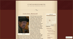 Desktop Screenshot of curtisgreensmith.wordpress.com