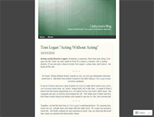 Tablet Screenshot of cathyacts.wordpress.com