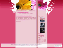 Tablet Screenshot of princessandherpets.wordpress.com