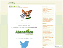 Tablet Screenshot of abenefit2u.wordpress.com