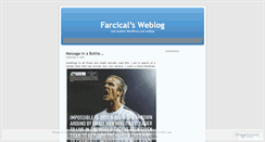 Desktop Screenshot of farcical.wordpress.com