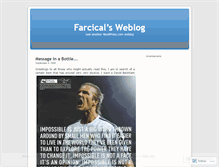 Tablet Screenshot of farcical.wordpress.com
