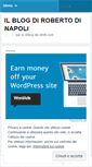 Mobile Screenshot of ilblogdirobertodinapoli.wordpress.com
