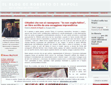 Tablet Screenshot of ilblogdirobertodinapoli.wordpress.com