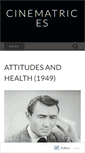Mobile Screenshot of cinematrices.wordpress.com