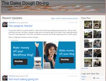 Tablet Screenshot of dalesdoughdo.wordpress.com