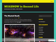 Tablet Screenshot of miasnowinslblog.wordpress.com