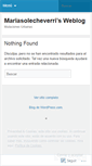 Mobile Screenshot of mariasolecheverri.wordpress.com