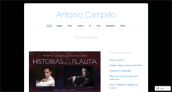 Desktop Screenshot of antoniocampillo.wordpress.com