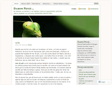 Tablet Screenshot of damospena.wordpress.com