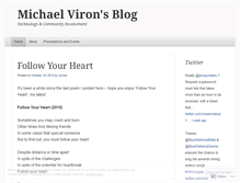 Tablet Screenshot of mviron.wordpress.com