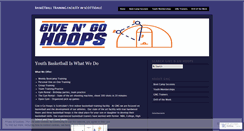 Desktop Screenshot of givengohoops.wordpress.com