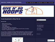 Tablet Screenshot of givengohoops.wordpress.com