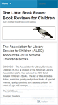 Mobile Screenshot of littlebookroom.wordpress.com