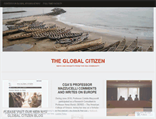 Tablet Screenshot of nyuglobalcitizen.wordpress.com