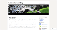 Desktop Screenshot of colstoungardens.wordpress.com