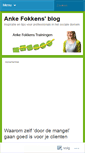 Mobile Screenshot of ankefokkens.wordpress.com