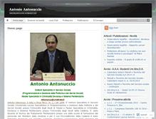Tablet Screenshot of antonioantonuccio.wordpress.com