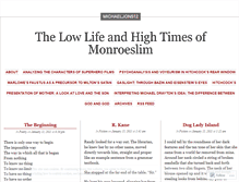 Tablet Screenshot of monroeslim.wordpress.com