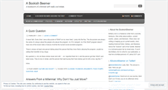 Desktop Screenshot of brittanyannwick.wordpress.com