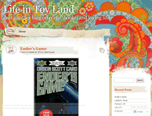 Tablet Screenshot of lifeintoyland.wordpress.com