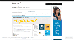 Desktop Screenshot of agdeima.wordpress.com