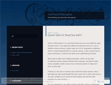 Tablet Screenshot of northwichtherapies.wordpress.com