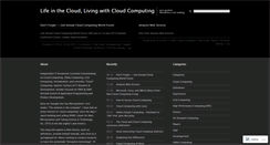 Desktop Screenshot of computinginthecloud.wordpress.com