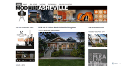 Desktop Screenshot of modernasheville.wordpress.com